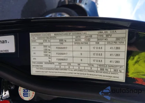 2008 Cadillac Dts Standard z USA, uszkodzony, nr VIN 1GEEH00Y88U500374